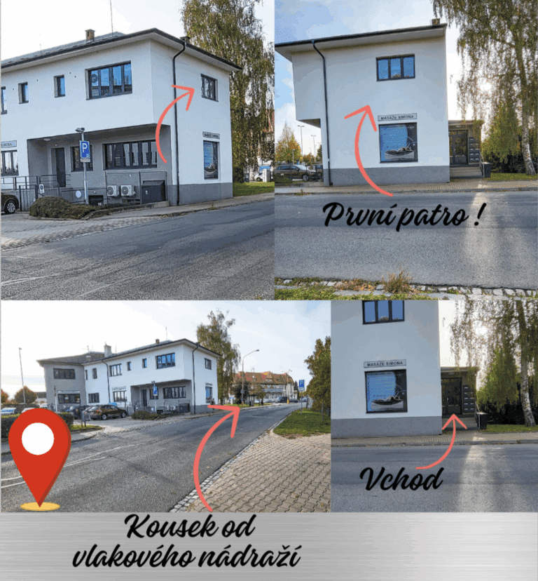 Salón krásy Zuzana Machů trasa